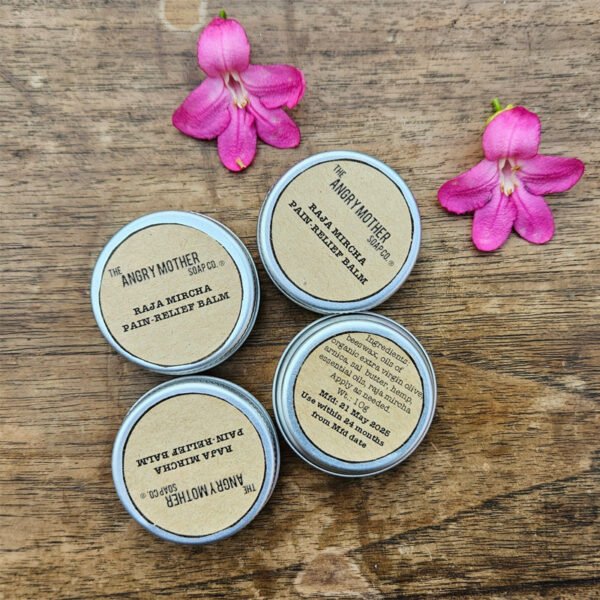 Natural Raja Mircha Pain-relief Balm 10 gm - Image 2